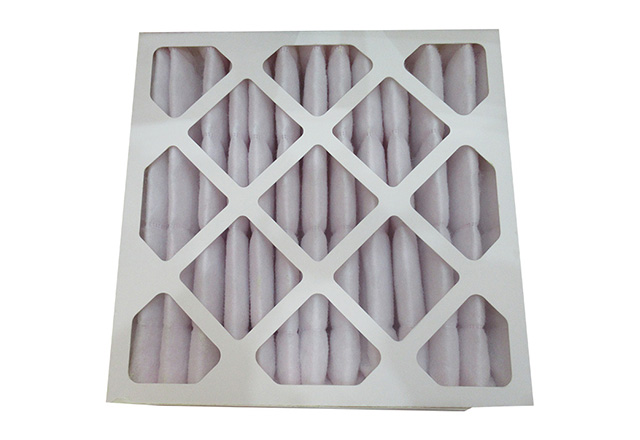 hard-paper frame air filter